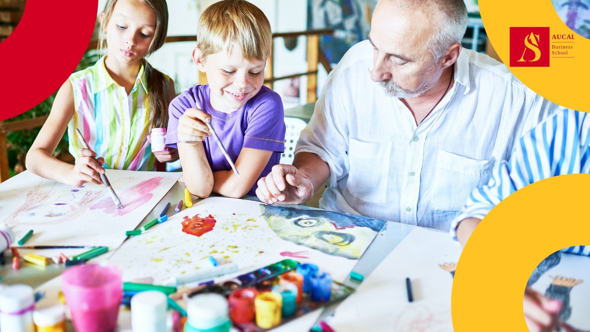 AUCAL Bussines School Blog educacion Arteterapia para el trabajo con niños y adultos: Técnica emocional y educativa
