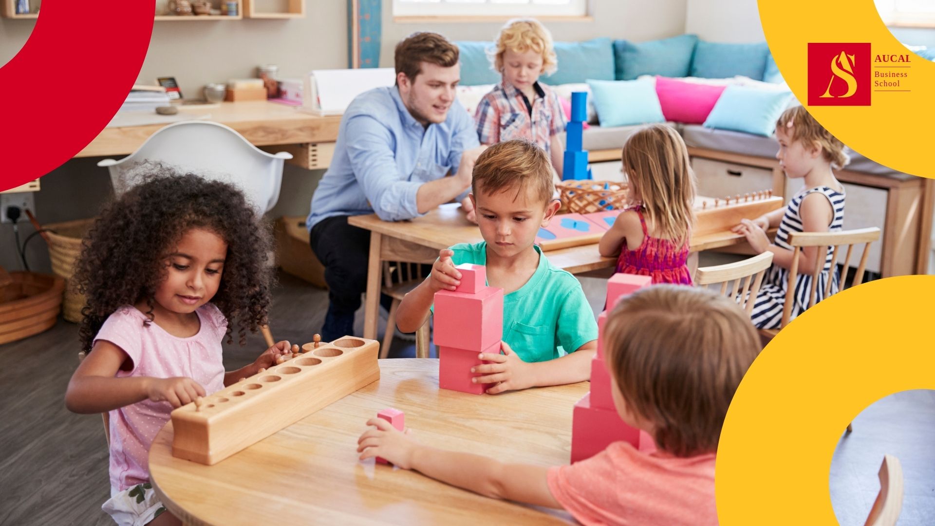 AUCAL Bussines School Blog educacion Método Montessori: una corriente filosófica en la Educación