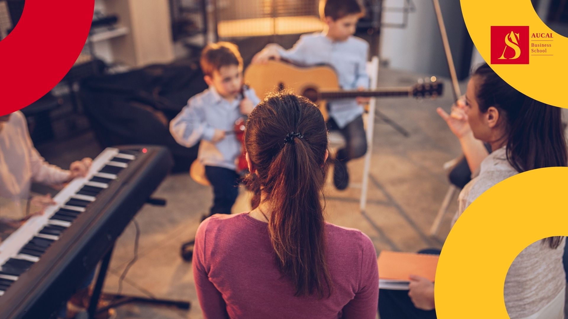 AUCAL Bussines School Blog educacion El aprendizaje musical y el cerebro: los beneficios que genera en un niño