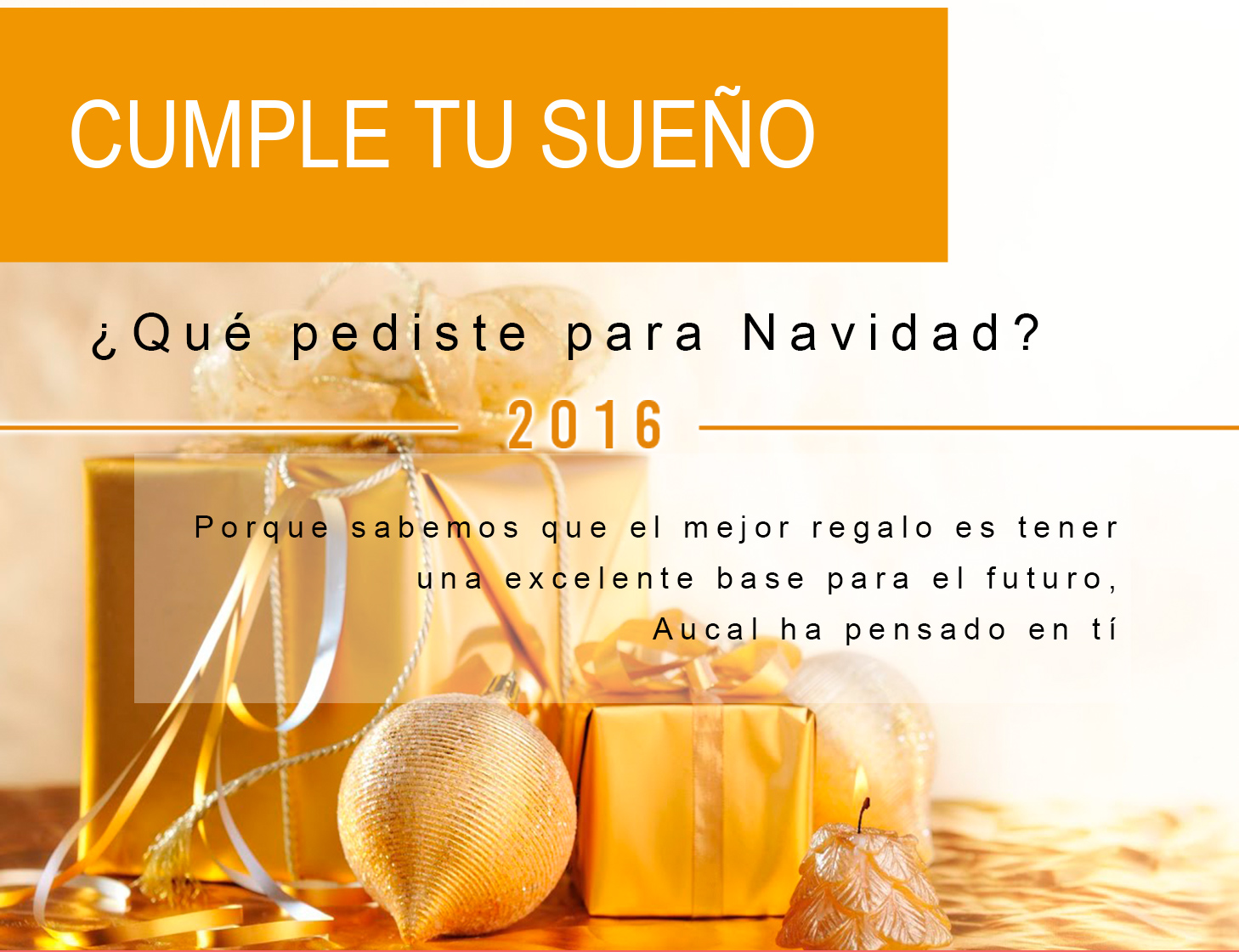 Que pediste para Navidad - Aucal Business School