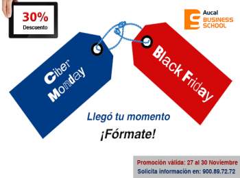 AUCAL Bussines School En Aucal Business School irrumpe el Black Friday y el Ciber Monday 