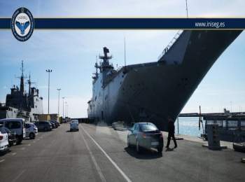 Historia, orgullo y sorpresas se vivieron en visita a la Base Naval de Rota organizada por INISEG | Iniseg