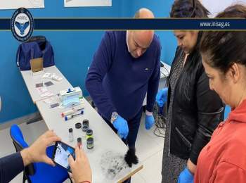 Intensa Jornada Presencial de los alumnos del Máster en Criminalística Forense de INISEG | Iniseg